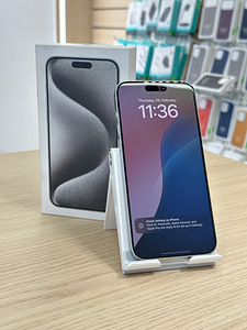 Apple iPhone 15 Pro Max 256GB - White Titanium (Grade A+) (1 foto / 4)