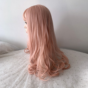 Parukas roosa "Pastel Pink" 65cm (2 foto / 4)