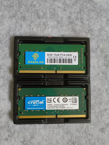 8GB + 4GB DDR4 SODIMM RAM