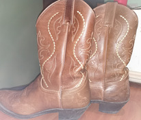 Женские ковбойские сапоги из кожи бизона прямо из Техаса
