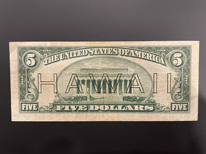 5 dollars, 1934 , Hawaii (2 foto / 2)