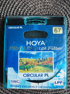 Hoya круговой фильтр PL 67мм (1 фото из 3)