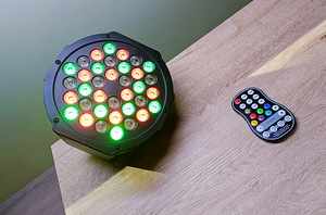 Uking akuga DMX 36 LED par lavavalgusti (4 foto / 8)