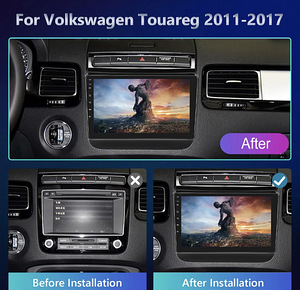 Podofo 2DIN Android autoraadio Volkswagen touaregile (2 foto / 5)