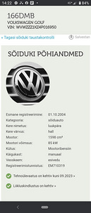 Продам VW Golf 2004г. (10 фото из 11)