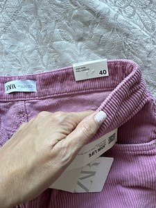 Zara Women's Pink Trousers (6 foto / 6)