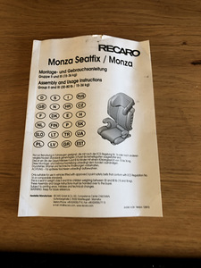 Turvatool RECARO Monza (3 foto / 6)