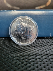 1 oz 2013 Kanada piison hõbemünt (1 foto / 2)