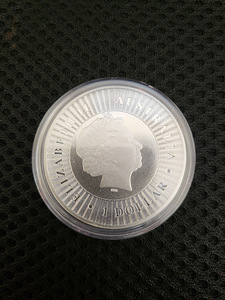 1 oz Austraalia känguru ja Lõuna-Aafrika Krugerrand hõbemünt (4 foto / 10)