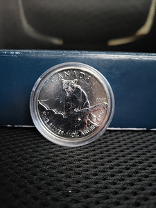 4x1 oz hõbemünt (puuma, põder, fööniks, paradiisilind) (1 foto / 8)