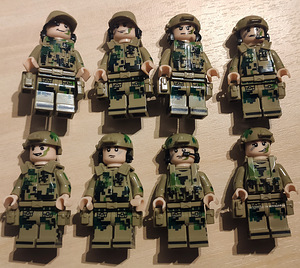 Military minifiguurid ja guns kollektsioon (7 foto / 10)