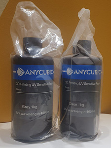 Смола Anycubic серый/прозрачный 1 кг