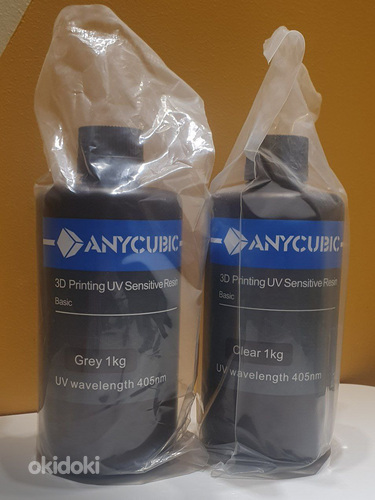 Смола Anycubic серый/прозрачный 1 кг (фото #1)