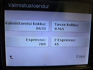 Jura espresso täisautomaatne kohvimasin Impressa XJ9 (5 foto / 5)