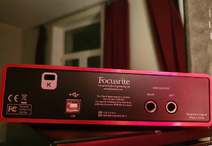 Focusrite 2i2 Gen2 helikaart (2 foto / 3)