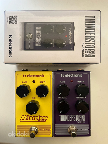 TC Electronic Thunderstorm Flanger / Afterglow Chorus (фото #1)