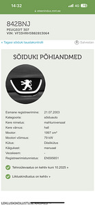 Peugeot 307 2.0 diisel (8 foto / 9)