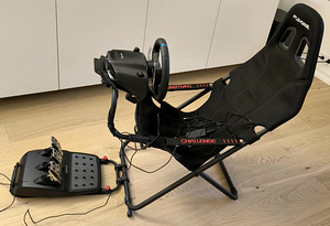 Ps4 / ps5 / pc playseat + logitech rool (1 foto / 1)