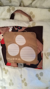 Kombinsoon Huppa tüdrukule, suurus 74, sügis-kevad, 100 gr (4 foto / 4)