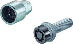 MC Gard Wheel Locks 28174 SUB Kit with Screws, Black (2 foto / 3)