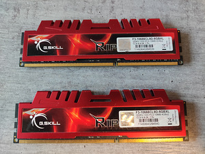 Operatiiv mälu G.Skill 8gb 2x4 1333MHz (2 foto / 2)
