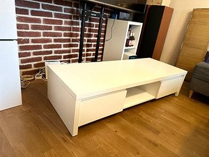 Valge TV-alus / Telerialus / telerialus (1 foto / 4)