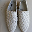 Кожаные плетеные туфли-лоферы Reserved р. 40 (фото #1)