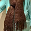 Пушистый обьемный мохеровый шарф (фото #2)
