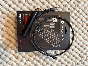 Audioquest; USB kaabel; A - B; Coffee; Diamond (1 foto / 2)