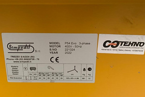 Elektriline painutuspink SIMPEDIL P54 EVO (6 foto / 6)