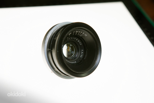 Jupiter-12 35мм f/2.8 объектив для резьбы Kiev/M39/LTM