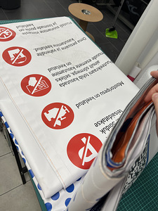PVC-bännerid trükiga suvilasse, maamajja või aeda (1 foto / 2)
