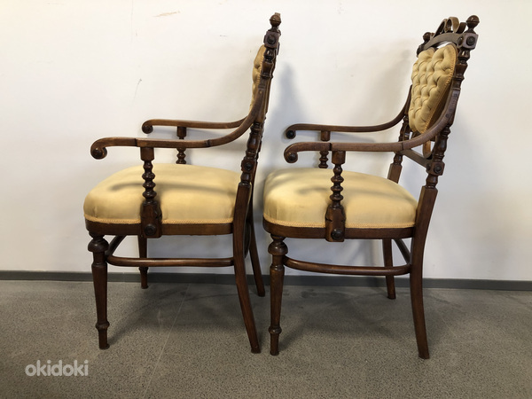 Античный комплект стульев (фото #4)