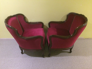 2 rokokoo stiilis tugitooli (4 foto / 9)