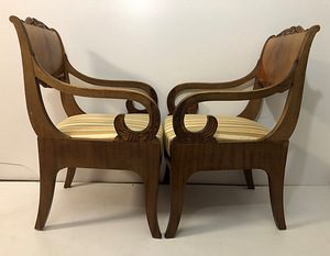 2 biedermeier stiilis tugitooli (5 foto / 10)