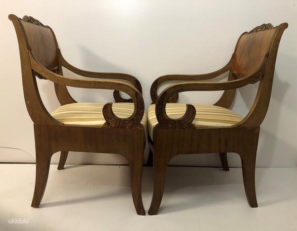 2 кресла в стиле бидермейер (фото #5)