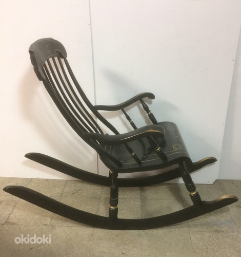 Антикварное кресло-качалка (фото #5)