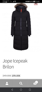 Talvemantel Icepeak Brilon (4 foto / 4)