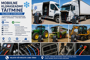 Mobiilne kliimaseadme täitmine — R134a ja R1234yf (3 foto / 3)