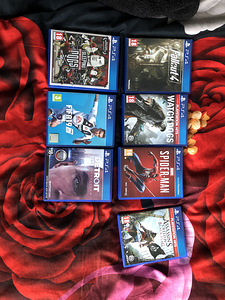 Продам игры PS4/Müüan mängud PS4 (1 фото из 2)