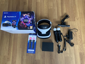 Playstation VR komplekt + puldid (2 foto / 2)