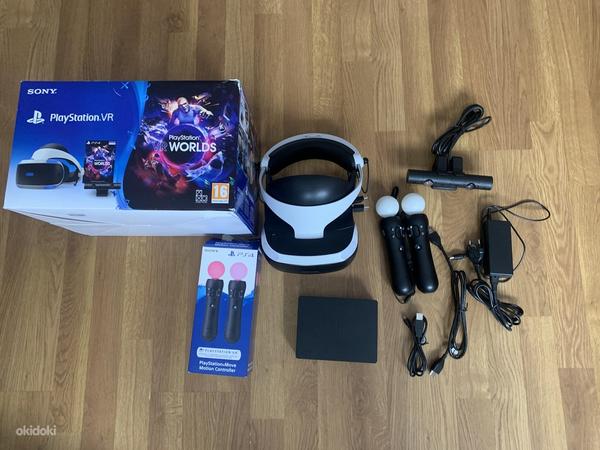 Комплект PlayStation VR + пульты дистанционного управления (фото #2)