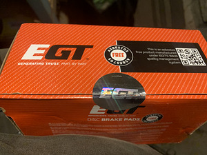 BMW EGT eesmised piduriklotsid (2 foto / 3)