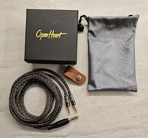 Openheart 16 4.4bal to 2x3.5mm kaabel cable for headphones (1 foto / 2)