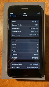 iPhone 8 pluss 64gb battery health 87% (9 foto / 9)