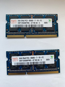 Hynix DDR3 2GB 1066MHz CL7 HMT125S6BFR8C-G7 (1 foto / 1)