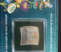 Серебряная монета "Чемпионат Европы по футболу -ЕВРО 2012"