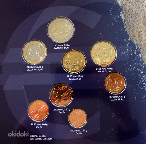 Müntide kollektsioon:Laulupidu,Soome-ugri,Läti EL,Leedu Euro (foto #7)