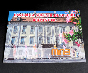 0-euro suveniirpangatäht Brukenthal, Rumeenia, 2024 (3 foto / 4)