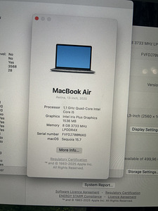 MacBook Air 13 2020 (7 foto / 7)